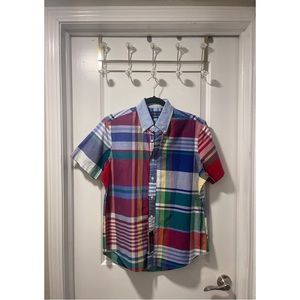 Ralph Lauren Classic Fit Plaid Button Down Shirt